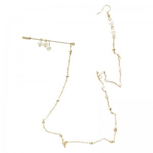 Boucles d\'oreilles jointes de broche