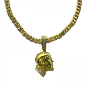 Pendentif face tête de tête de tête Nipsey Hussle